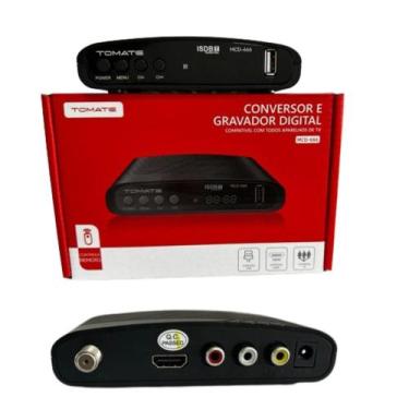 Imagem de Conversor Digital Full Hd Tomate Mcd Completo Para Tv Tubo Lcd Led