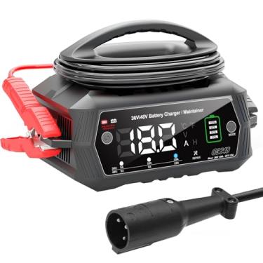 Imagem de YHCHKJ Carregador De Bateria Para Carrinho Golfe Yhchkj, Ezgo 18 A E 48 V, Lenta Lifepo4 Lítio 36 V Carro Clube, Txt, Rxv, Redondo 3 Pinos