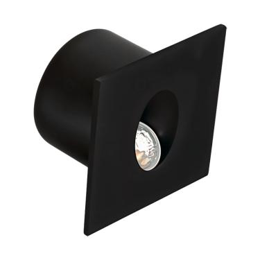 Imagem de Balizador de Embutir Solo Piso Plus Quadrado Preto Led 3W 3000K Bivolt IP65