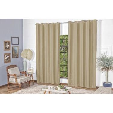 Imagem de Cortina Flamê - Casa Artuz, 2m, Cáqui