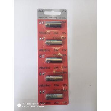 Imagem de Bateria alcalina 23A C/05un - Toshiba