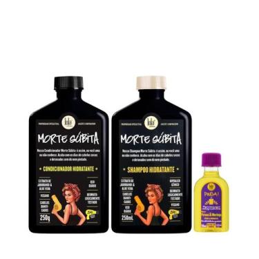 Imagem de Kit Lola Morte Súbita Sh 250ml + Cond 250ml + Pinga! Óleo Pataúa e Mor