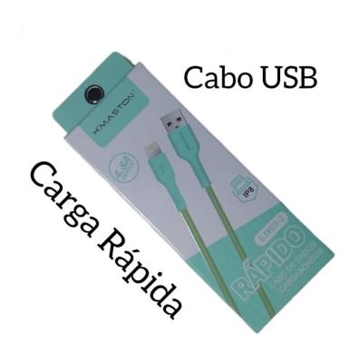 Imagem de Cabo Dados + Carregador Rápido 1M Usb-Lightning