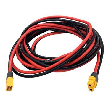 Imagem de XT60 XT60h macho para XT60h XT-60 conector fêmea com fio de silicone 1M 12AWG para bateria RC Lipo FPV Drone