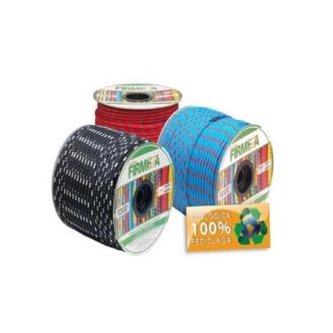 Imagem de Corda De Poliéster Amarrar Carga Caminhão 10mm X 20mt Color - Firmeza