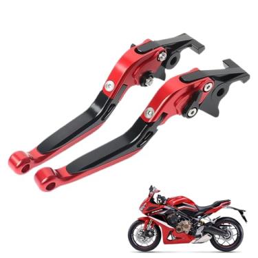 Imagem de Alavanca de Freio para Moto | Manete Da Embreagem Leve Para Motos - Junta Dobrável com Controlo Preciso para Condução de Motos Esportivas ao Ar Livre