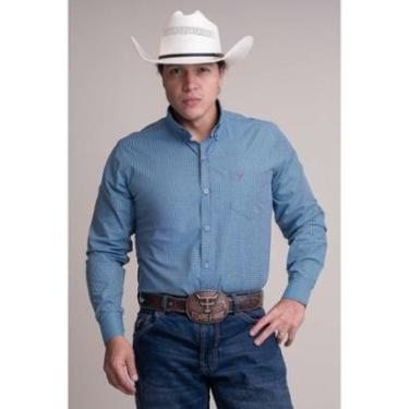 Imagem de CAMISA MASCULINA MANGA LONGA TEXAS FARM - CAL562 - XADREZ-Masculino