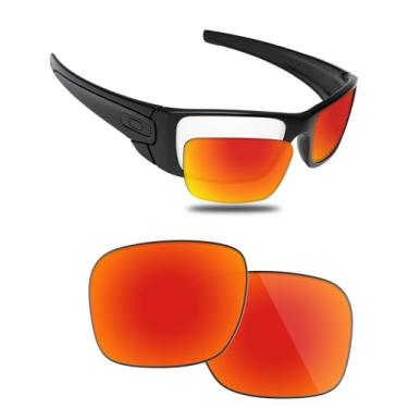 Imagem de Fiskr Lentes polarizadas de substituição para óculos de sol Oakley Fuel Cell (OO9096) com revestimento antiarranhões, água salgada e antipoeira (Bronze)