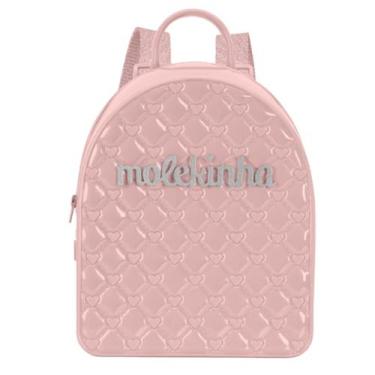 Imagem de Mochila Infantil Molekinha Com Ziper Bolsa Menina 20023.1, Rosa