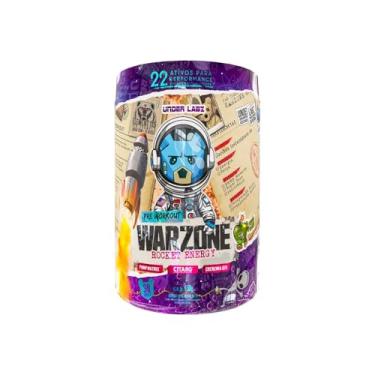 Imagem de Warzone Rocket Energy – Pré-Treino em Pó | Under Labz, com Cafeína, Taurina e Beta-Alanina | Energia física e foco mental extremos – Sabor Intenso – 450g – 30 Porções (Único, GREEN BOMB)