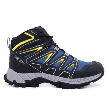 Imagem de Tênis Cano Médio Reforçado P/ Trilhas Caminhadas Trabalho Tratorado Le