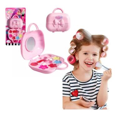 Imagem de 5 Kit Maletinha Maquiagem Infantil  Festa Lembrança