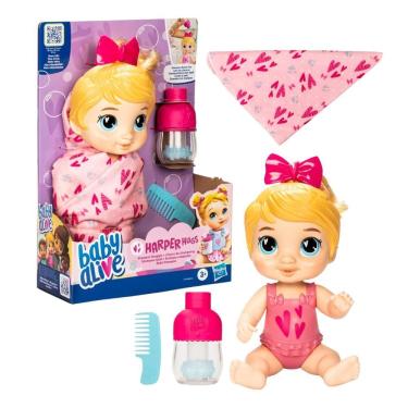 Imagem de Baby Alive Bebe Shampoo Loira (F9119) - Hasbro