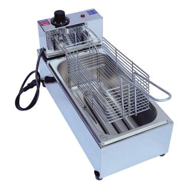 Imagem de Fritadeira Elétrica Industrial Cuba Inox 3 LITROS
