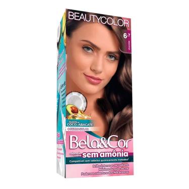 Imagem de Tintura Bela e Cor Sem Amônia 6.7 Chocolate