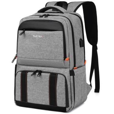 Imagem de Mochila de almoço RUCYEN Insulated Cooler 15,6" para laptop cinza
