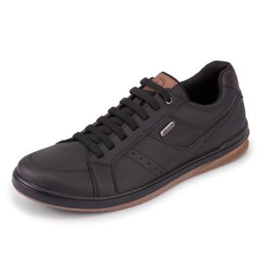 Imagem de Tênis Masculino Casual Preto DIfranca - ST-176 - Ped Shoes, 44