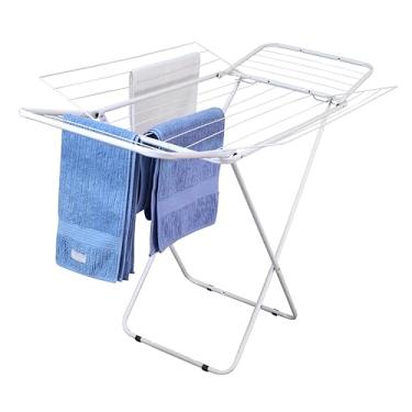 Imagem de Varal de Chão 4 Abas, Cor Branca, Maxeb.