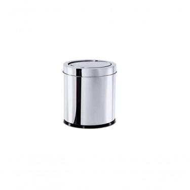 Imagem de Lixeira Polido Tampa Basculante 5,4l Decorline Inox - BRINOX