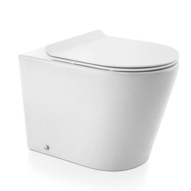 Imagem de Kit Vaso Sanitário Convencional Liss Com Assento E Acessórios Branco D