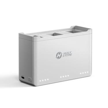 Imagem de Holy Stone Hub de carregamento de bateria inteligente para drone HS360D e HS360E, carregamento rápido, descarga automática (carrega três baterias em sequência)