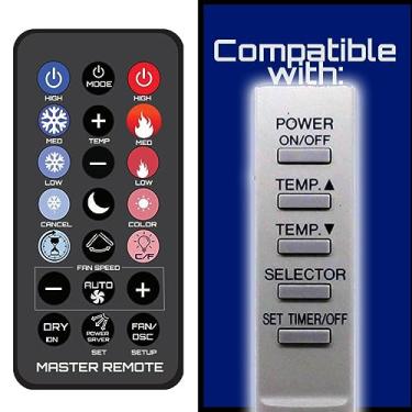 Imagem de Controle remoto substituto para condicionadores de ar Sharp CRMC-A526JBEZ CRMC-A463JBEO CRMC-A463JBE0 AFP80CX AF08BRL AF06CSL AF-T908X AF-S80EX AF-S80CX AF-S60EX AF-S60DX AF-S55CX AF-S500 EX AF-S50DX