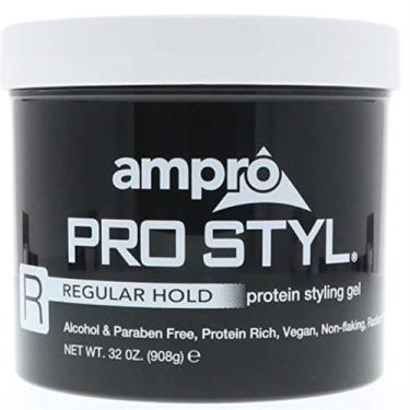 Imagem de Gel modelador de proteína Ampro Pro Styl Regular Hold 960 ml (pacote c