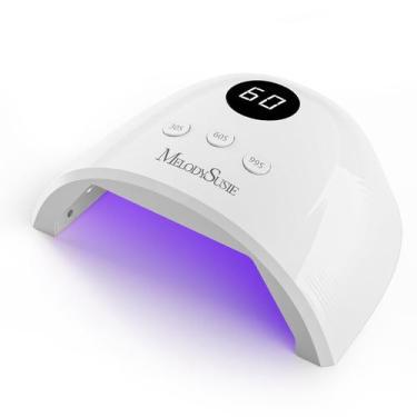 Imagem de Lâmpada de unhas UV MelodySusie Plus30F 36W com 3 temporizadores branc