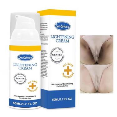 Imagem de Creme clareador de pele para áreas íntimas, axilas e corpo - SMILEFACE