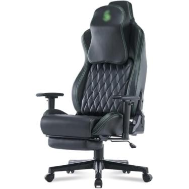 Imagem de Cadeira De Jogos Com Apoio Para Os Pés 165 ° Grande ângulo Pode Deitar-se Cadeira De Jogador Cadeira De Corrida, Cadeira Ergonômica De Computador Sedentário Para Escritório