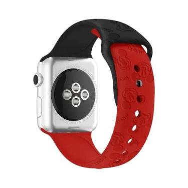 Imagem de Pulseira De Silicone Cartoon Macia Para Apple Watch Series 9 8 7 6 5 S