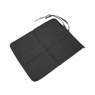 Imagem de Esquirla Suporte para pincéis, estojo dobrável, bolsa para guardar pincéis, canetas, ferramentas, materiais de arte, 22 compartimentos, bolsa de transporte