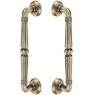 Imagem de Puxador Duplo 305mm Bronze para Porta Pivotante