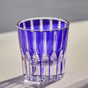 Imagem de INSTR Romântico Ins Vidro Cristal Luz Casa Copo de Água Bar Uísque Copo de Vinho Taça de Vinho Estrangeiro