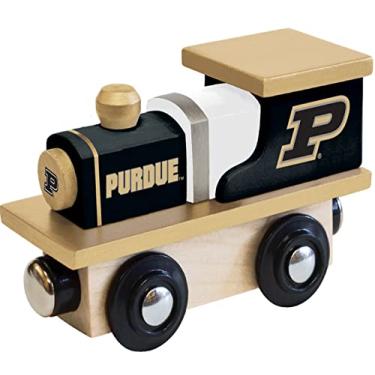 Imagem de MasterPieces Motor de trem de madeira - NCAA Purdue Boilermakers - Brinquedo infantil e infantil oficialmente licenciado