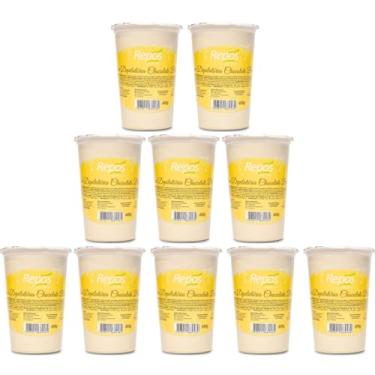 Imagem de Cera Depilatória Elástica para Depilação Repos 4Kg (4Kg, Chocolate Branco)