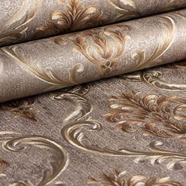 Imagem de Papel de Parede Importado Decoratto Arabesco Marrom
