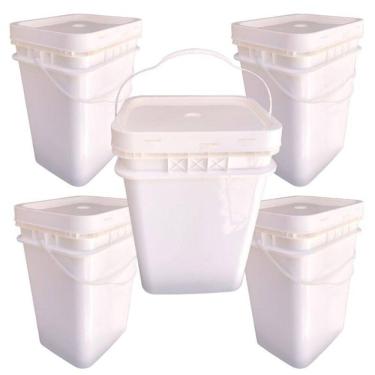 Imagem de Balde retang 20l p vodka e energetico 5 pçs