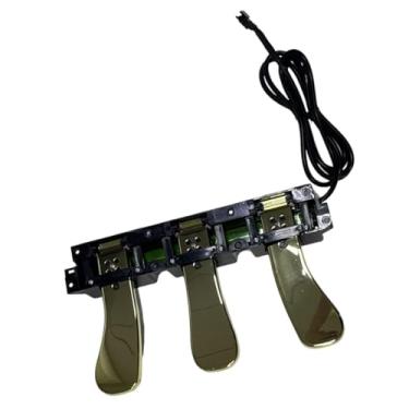 Imagem de Luwecf Pedal de Sustain, Instrumento Musical Compacto, Pedal de Piano, Leve, para Reparo, Sem Tampa