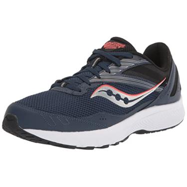 Imagem de Saucony Tênis de corrida masculino Cohesion 15, Noite/Vizired, 8.5