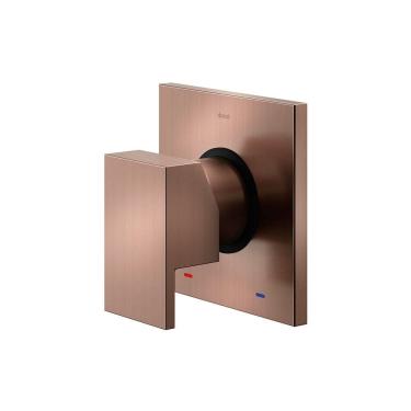 Imagem de Acabamento Monocomando Chuveiro e Ducha Higiênica Docol New Edge para Base Deca 90021756069 Cobre