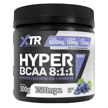 Imagem de XTR For Life Hyper BCAA 8.1.1 300g – Alta Concentração de Aminoácidos-Unissex
