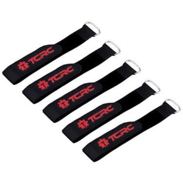 Imagem de TCRC 5PCS 16x150mm Nylon RC Battery Straps Reusable Cable Straps Adjustable Cinch Straps for RC Drones,FPV Racer,RC Helicopters,Planes,RC Cars