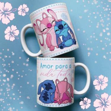 Imagem de Stitch e angel - Sublimr arts