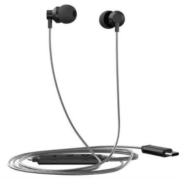 Imagem de Fones Ouvido Usb-c Hp Dhh-1127 Preto Qualidade Som Superior