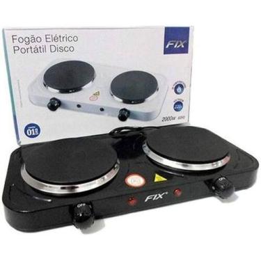 Imagem de Super Fogão cooktop elétrica Fix FXF0603 disco 110V Portátil, 110V