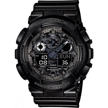 Imagem de Relógio Casio Masculino Ref:Ga-100cf-1adr G-Shock Anadigi