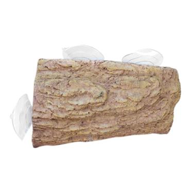 Imagem de Whtkoph Plataforma de Banho de Sol para Tartarugas, Terraço de Relaxamento, Enfeite de Aquário, Rampa de Escalada de Resina com Ventosas para Tartarugas E Tri, Amarelo