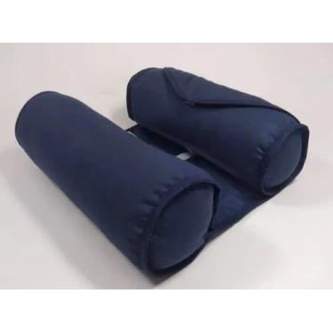 Imagem de Segura berço de Bebê para menino Azul marinho 100% Algodão - variedade
