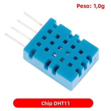 Imagem de Módulo Sensor De Temperatura E Umidade 3 Pinos KY-015 DHT-11 Para Ardu